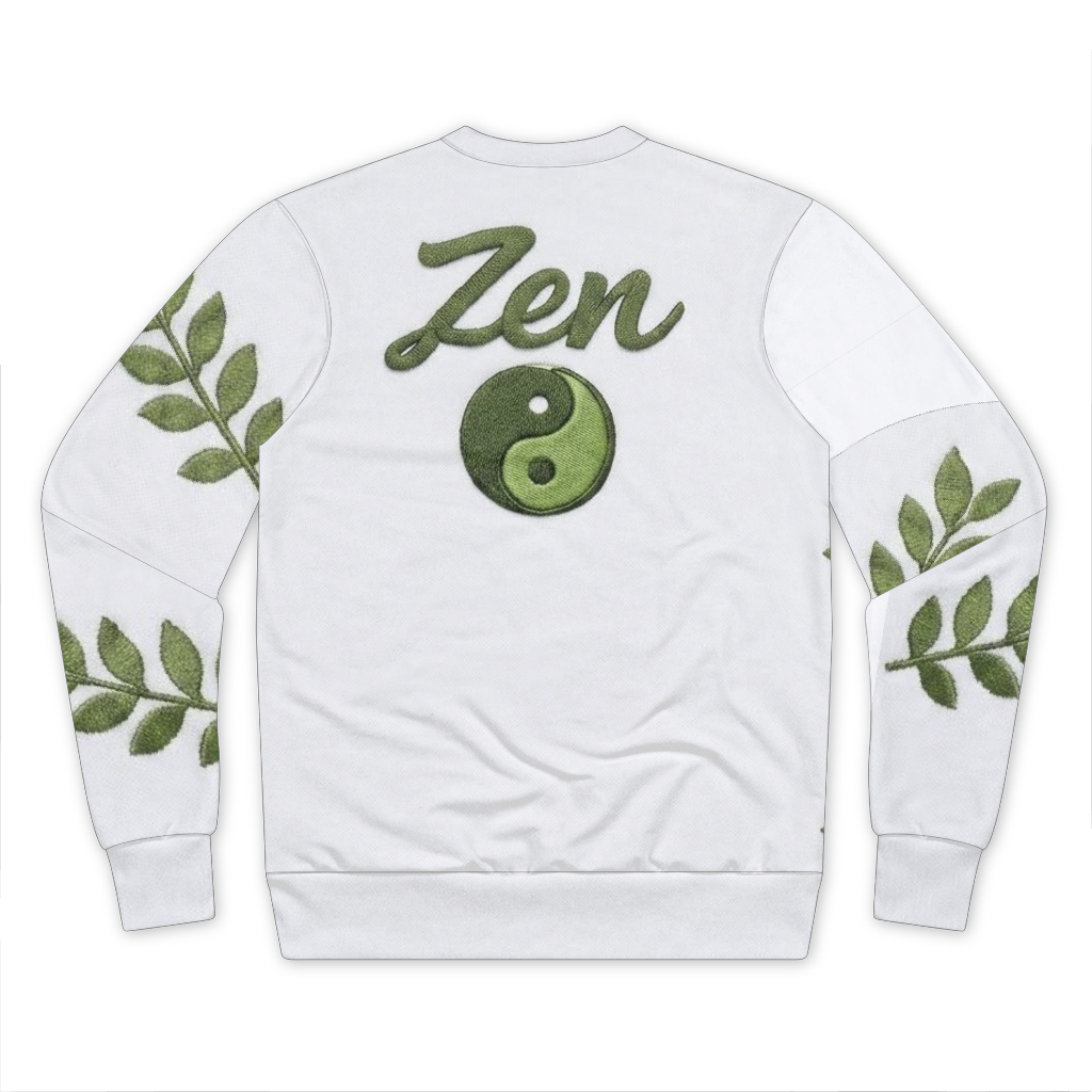 ZEN WEAR Premium Cut and Sew Sublimation Unisex Sweatshirt
